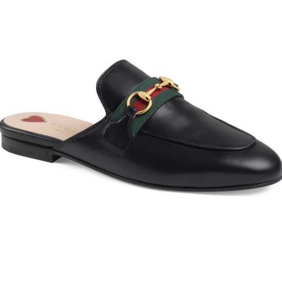 GUCCI PRINCETOWN LEATHER SLIPPER - Picture 2 of 3